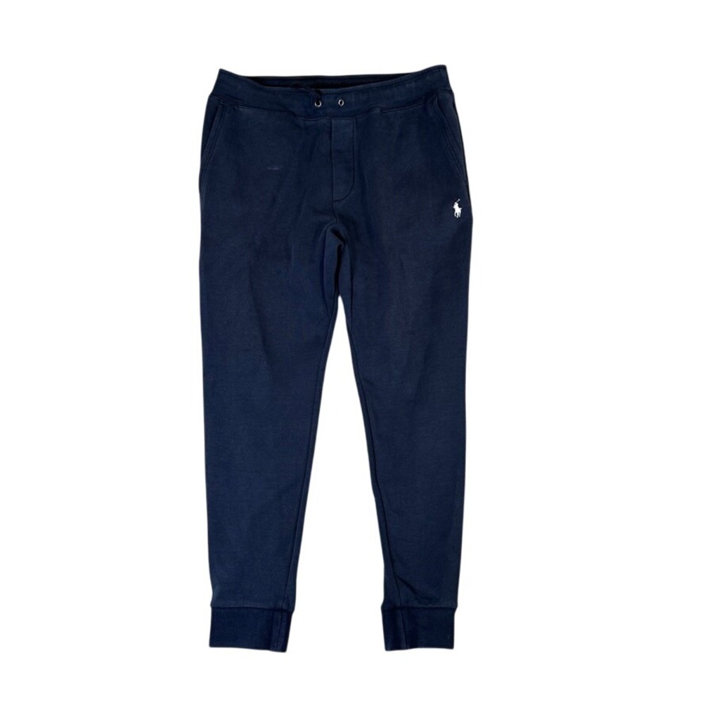 Polo Ralph Lauren Mens Navy Blue Pony Logo Jogger Sweatpants Size Medium